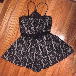NWT Back Lace Romper